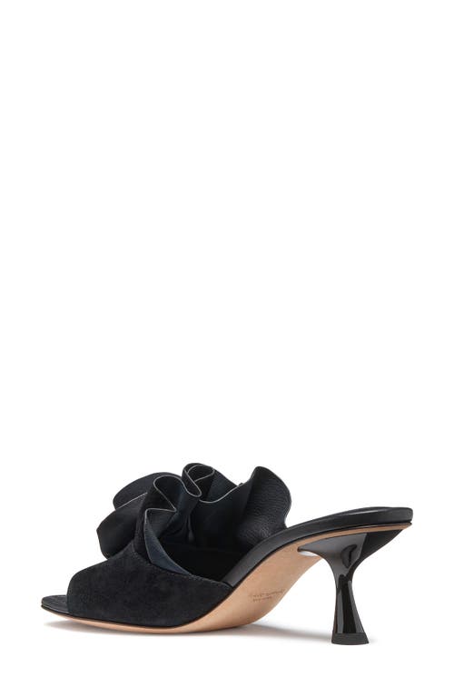 Kate Spade New York Flourish Flower Accent Sandal In Black
