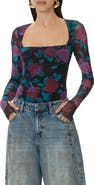 AFRM Ines Square Neck Top
