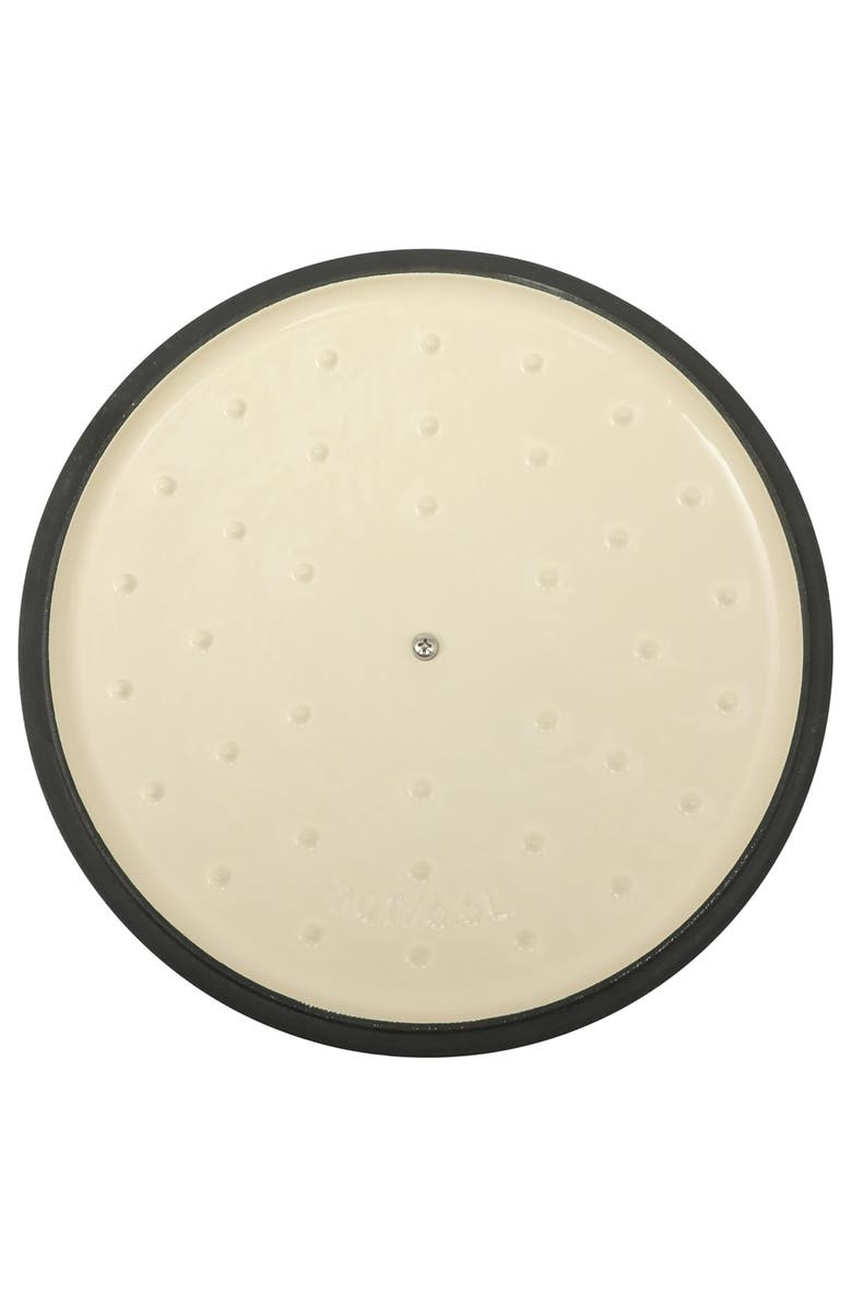 Crockpot 7 Quart Round Enameled Cast Iron Dutch Oven, Alternate, color, Black