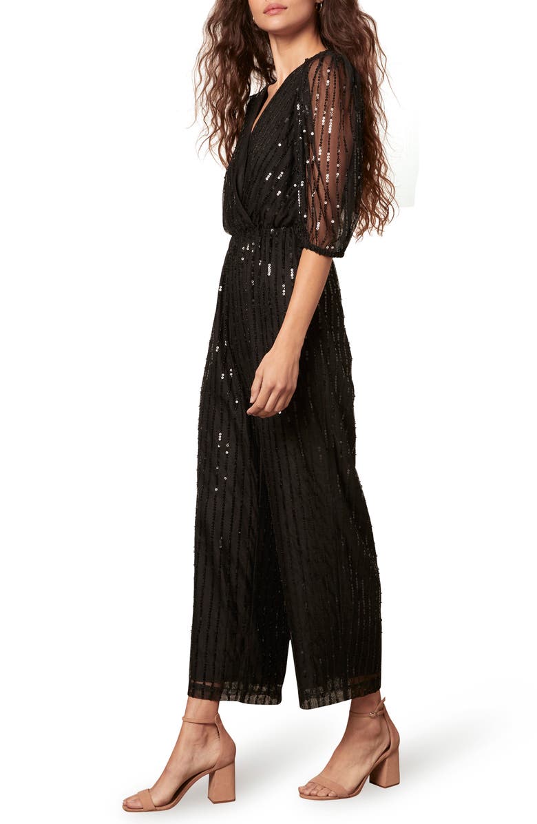 BB Dakota by Steve Madden Shine Line Jumpsuit, Alternate, color,