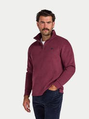 Raging Bull French Rib Quarter Zip Sweatshirt