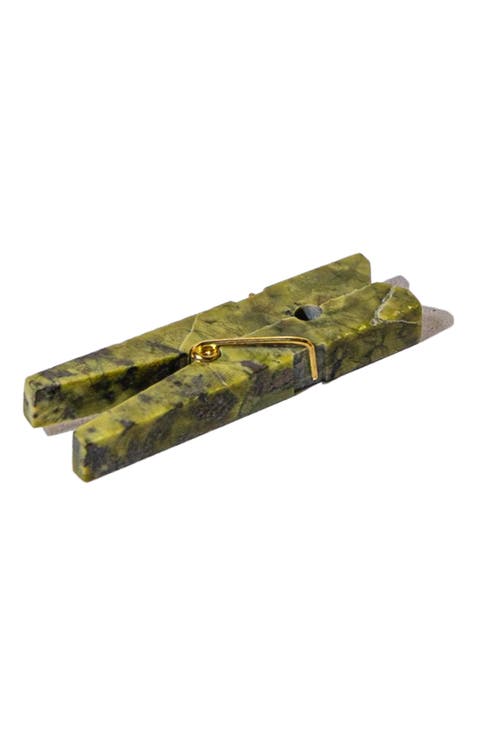 Decorative Gemstone Laundry Clip