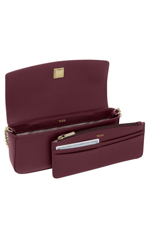 Tumi Belden Leather Wallet On A Chain