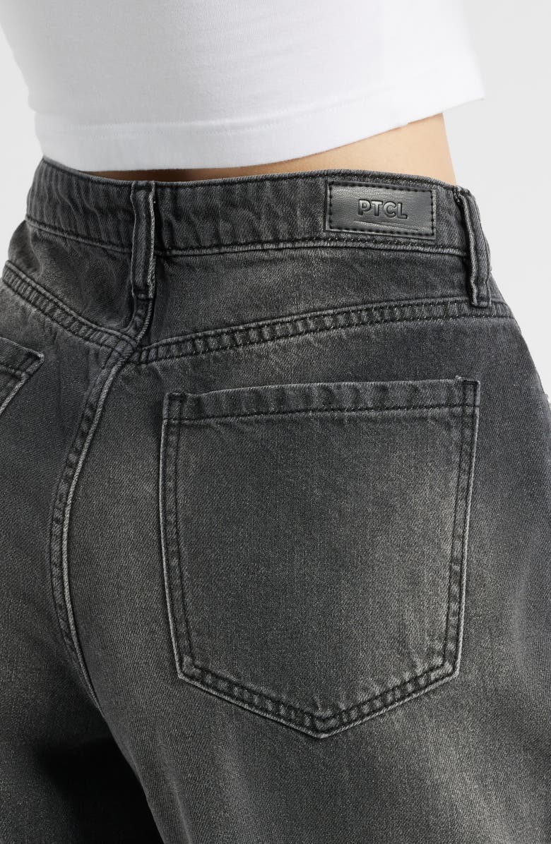 PTCL Vale High Waist Ultrabaggy Wide Leg Jeans, Alternate, color, Grey Wash