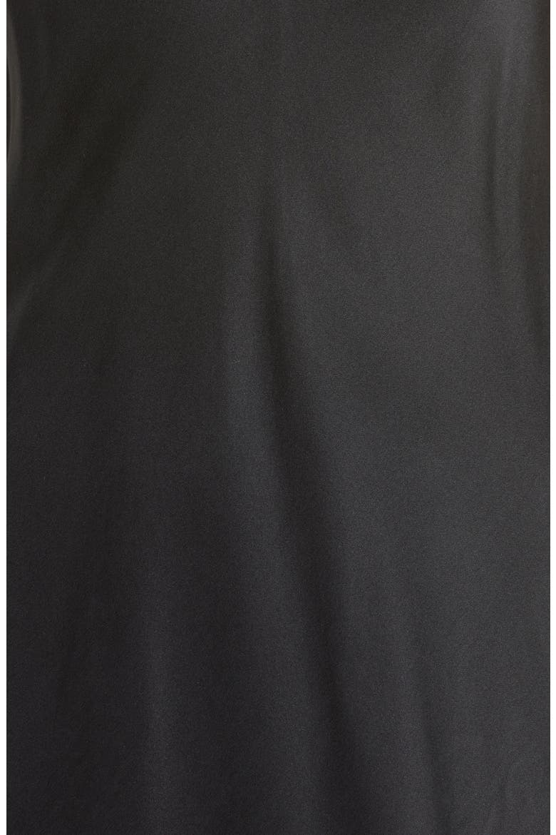 Pure Silk Chemise, Alternate, color, BLACK
