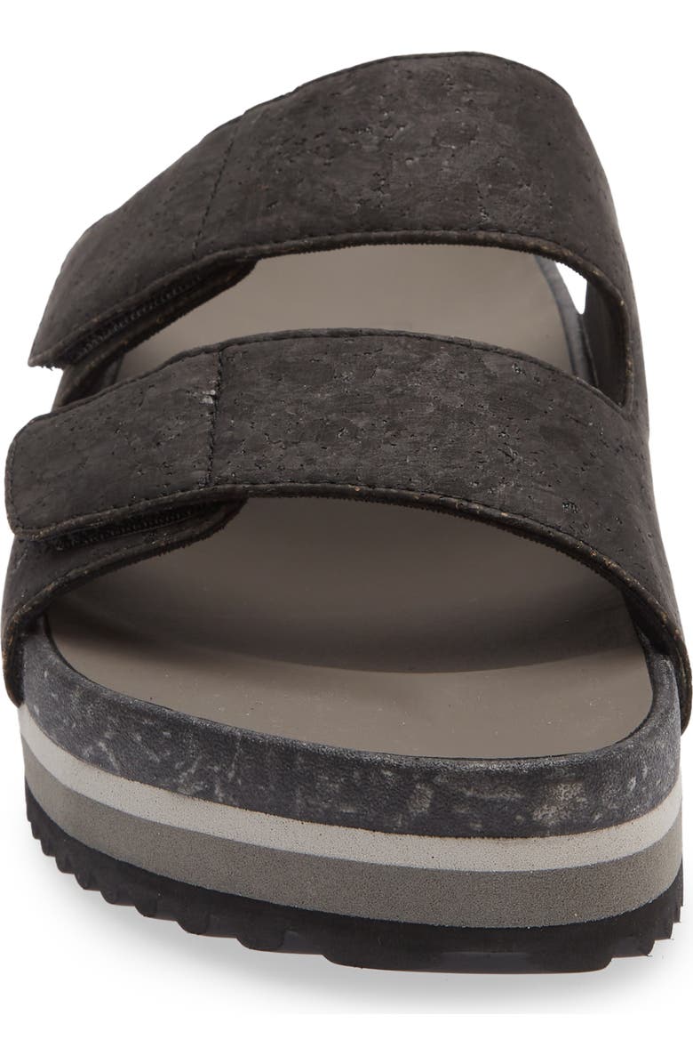 FLEKS Riviera Cork Slide Sandal, Alternate, color, Night Cork