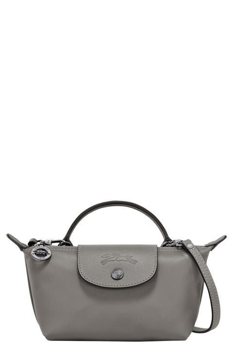 【新品未使用品】LONGCHAMP Le Pliage  XL  バッグ グレー Le Pliage Xtra XS Crossbody bag Turtledove - Leather