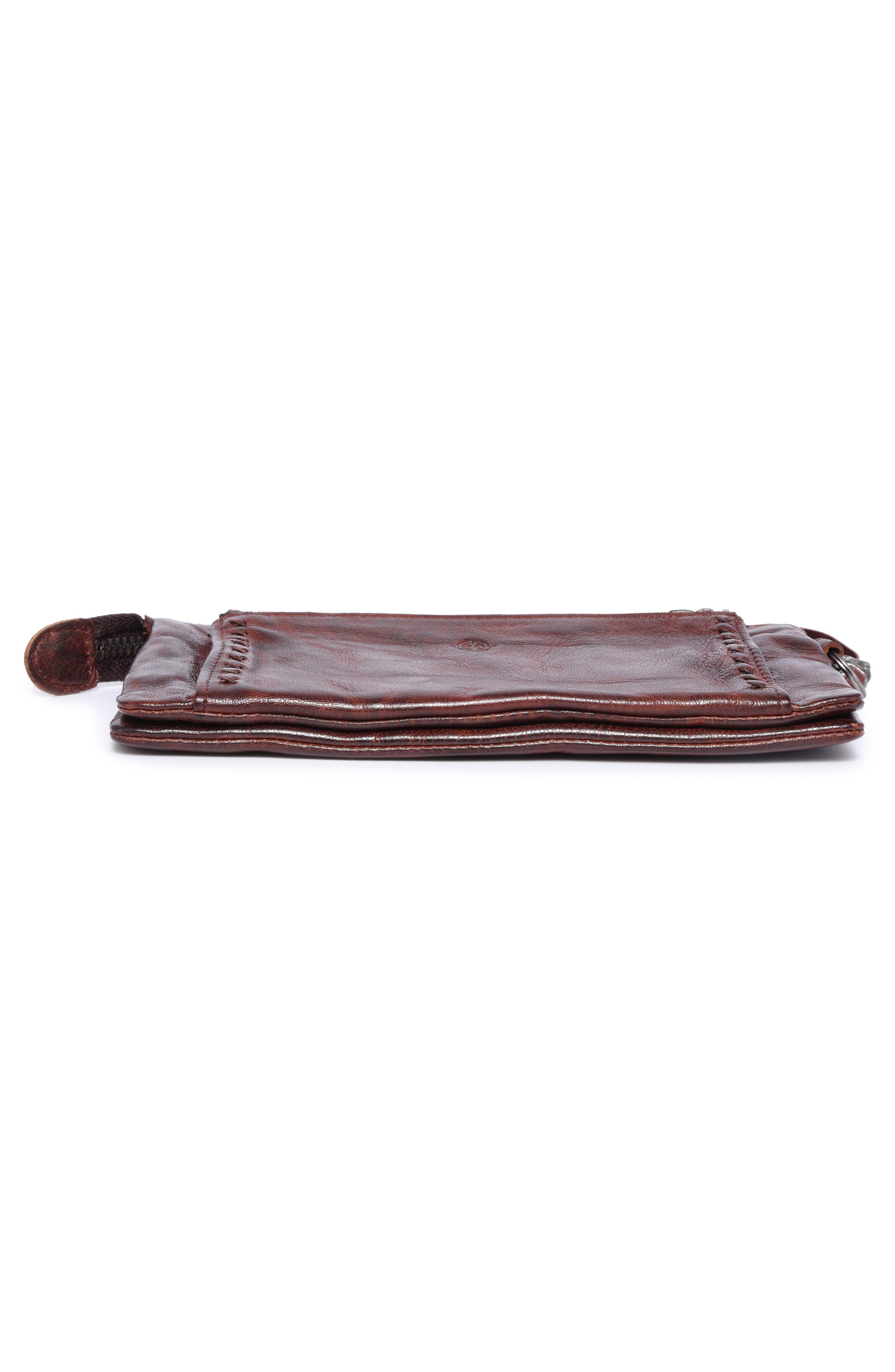 Bluebell Clutch, Alternate, color, COFFEE