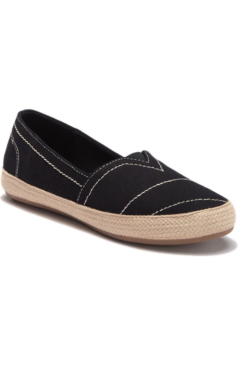 MIA AMORE Freedom Memory Foam Espadrille Slip-On Sneaker, Main, color,