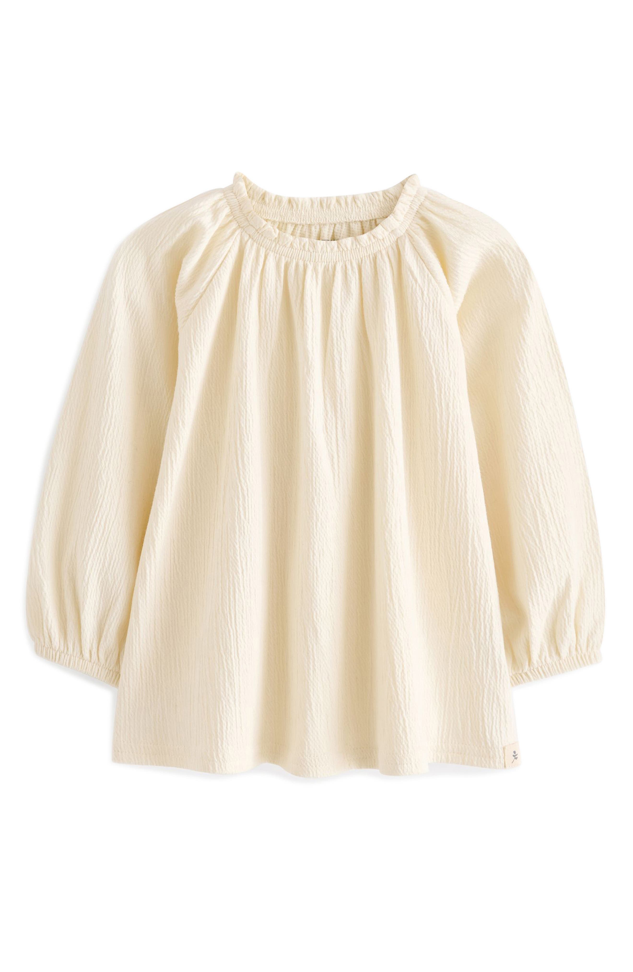 texture & thread peasant top