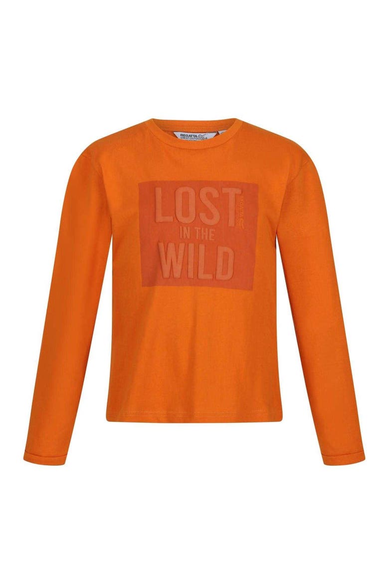 Childrens/Kids T-Shirt, Main, color, Autumn Maple