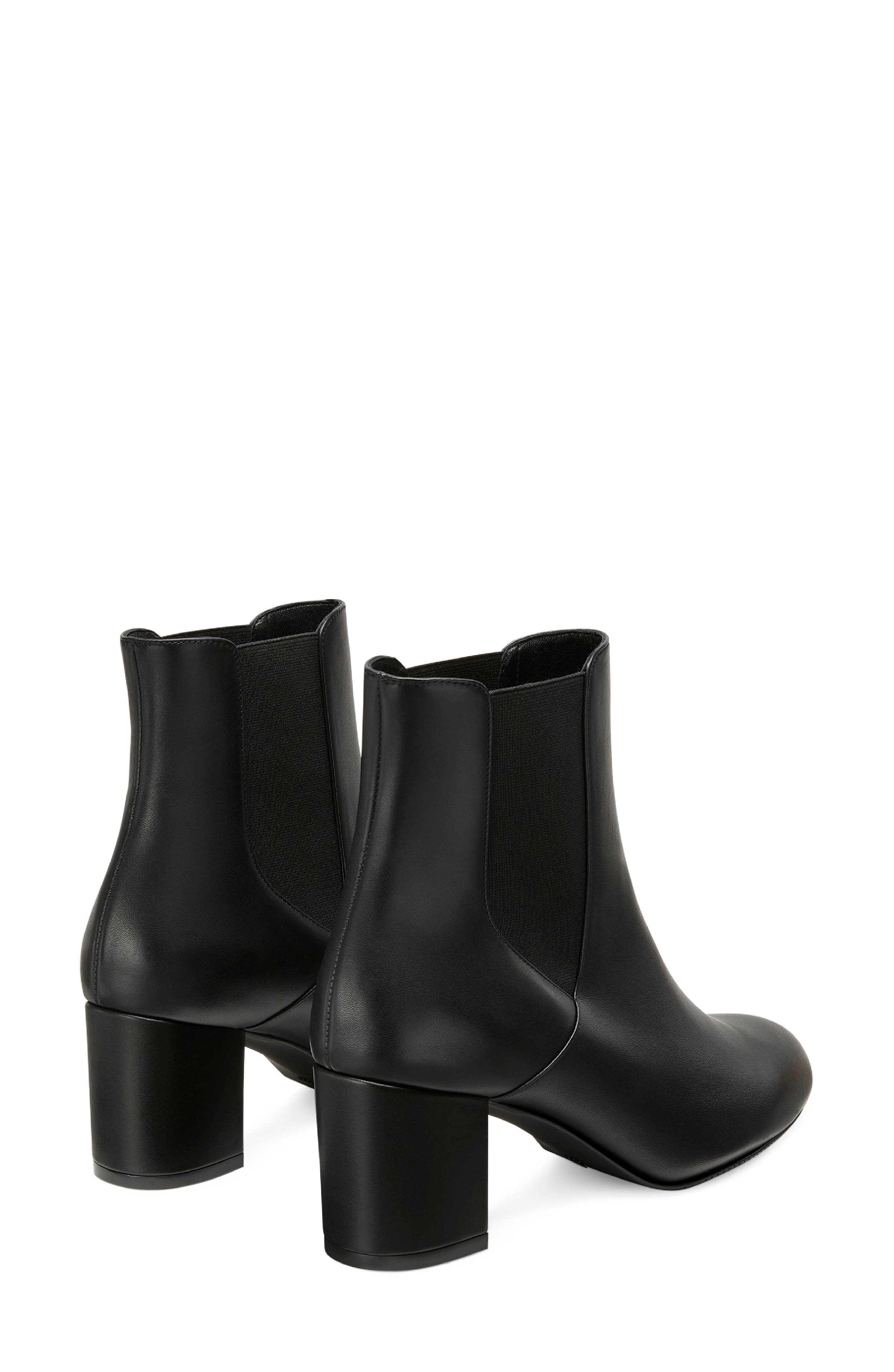 Stuart Weitzman Yuliana 60 Chelsea Boot, Alternate, color, Black
