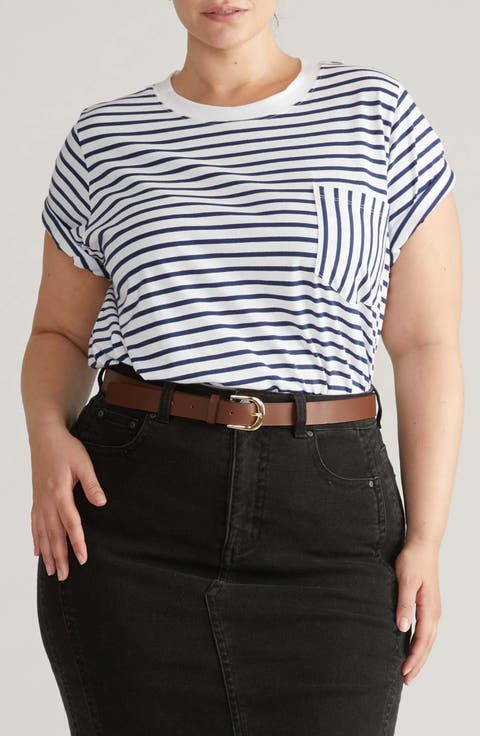 Breton Stripe T-Shirt (Regular & Plus)