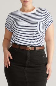 Universal Standard Breton Stripe T-Shirt