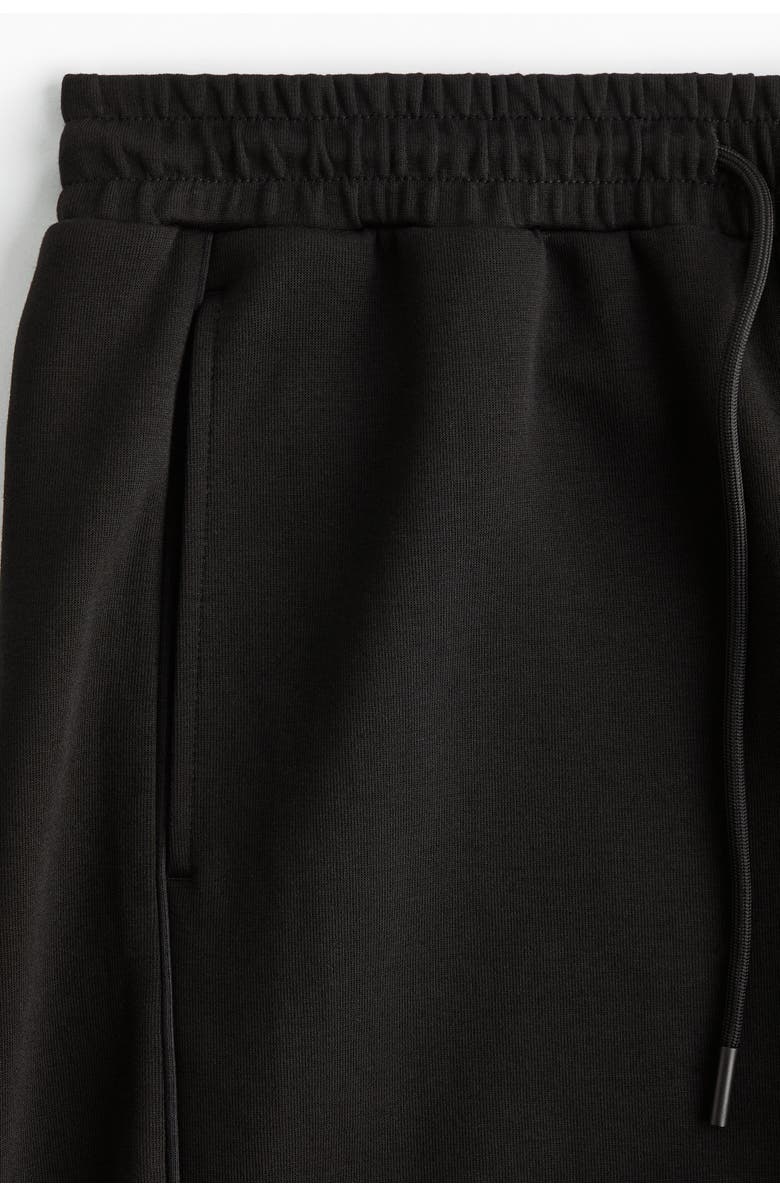 H&M Loose-fit sports shorts with drymove, Alternate, color, Black