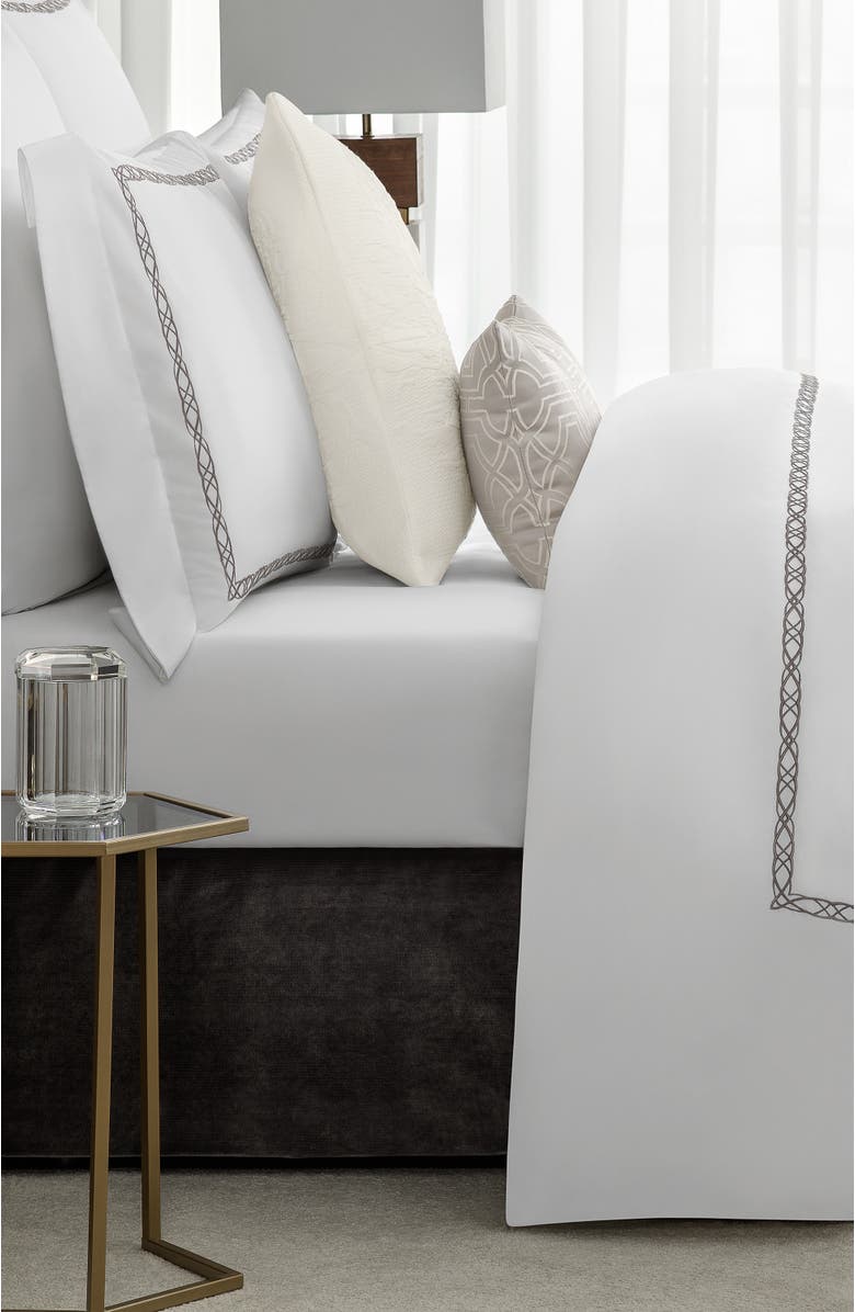 Togas Mia Duvet Cover, Alternate, color, White