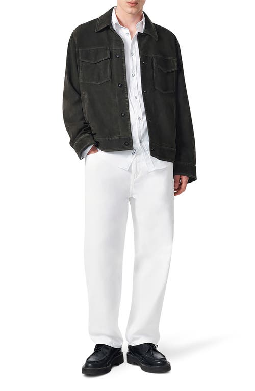 Rag & Bone Rb Baggy Jeans In White