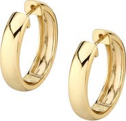 Michael M Orb Huggie Hoop Earrings