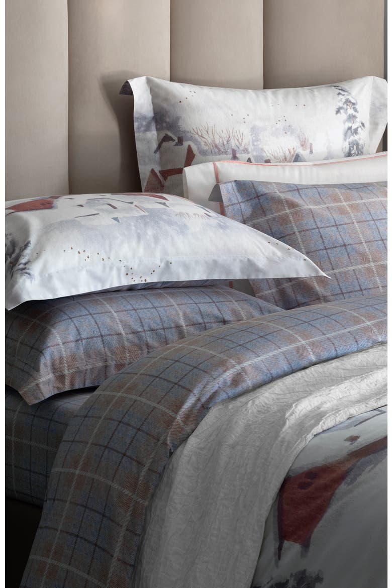 Snowy duvet cover, Alternate, color, White