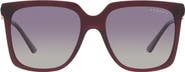 VOGUE 54mm Polarized Square Sunglasses