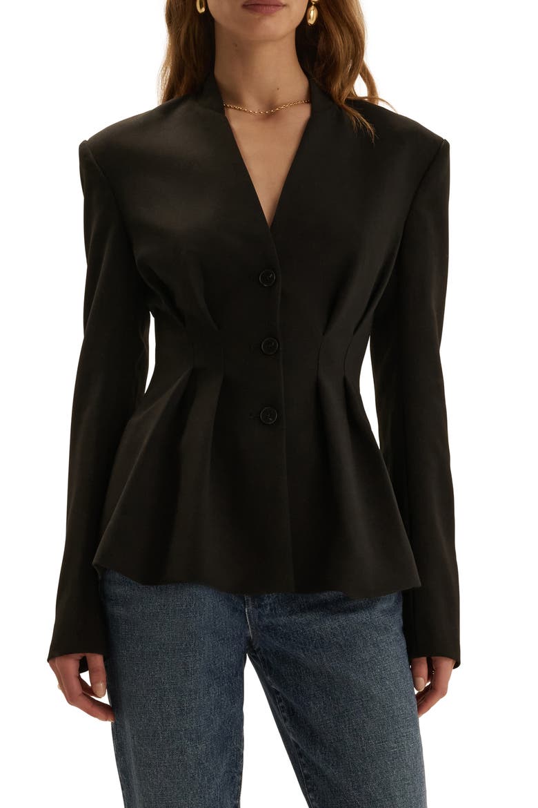 The Headlines Blazer, Main, color, BLACK