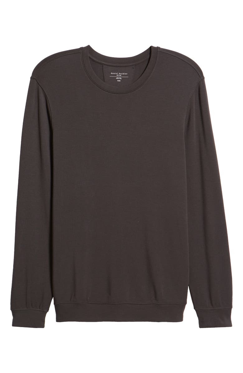 Daniel Buchler Men's Stretch Pajama Long Sleeve T-Shirt, Alternate, color,