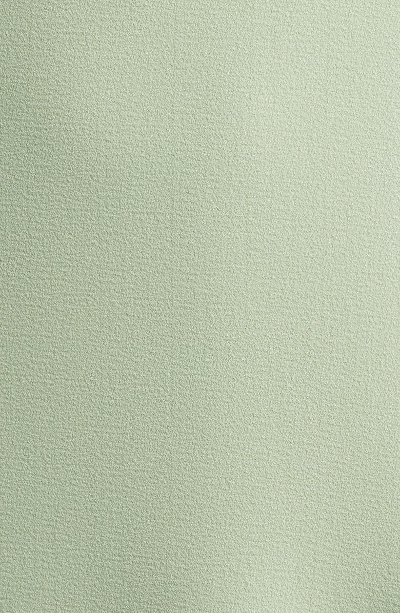 Vince Camuto Ruffle Detail Stretch Crepe Dress, Alternate, color, Pistachio