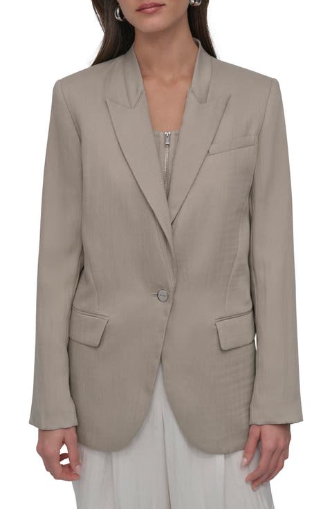 Peak Lapel Blazer