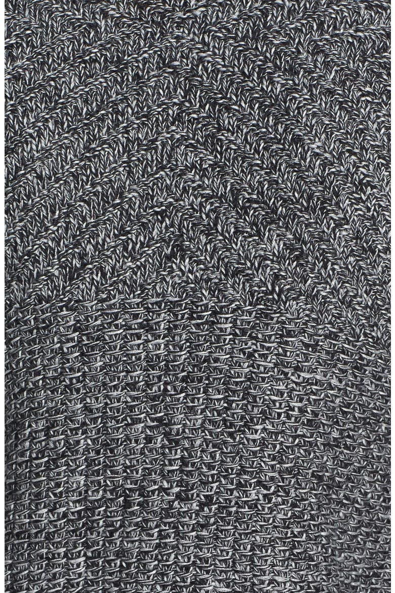 Multi-Stitch Marled Cardigan, Alternate, color, MARLED BLACK