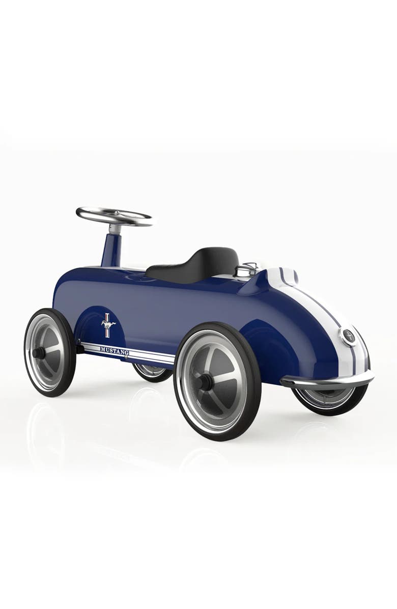 Baghera Ford Mustang Ride-On, Alternate, color, Glossy Blue