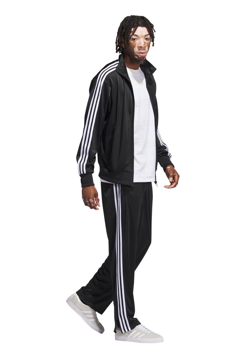 Firebird Recycled Polyester Track Jacket, Alternate, color, BLACK/WHIT