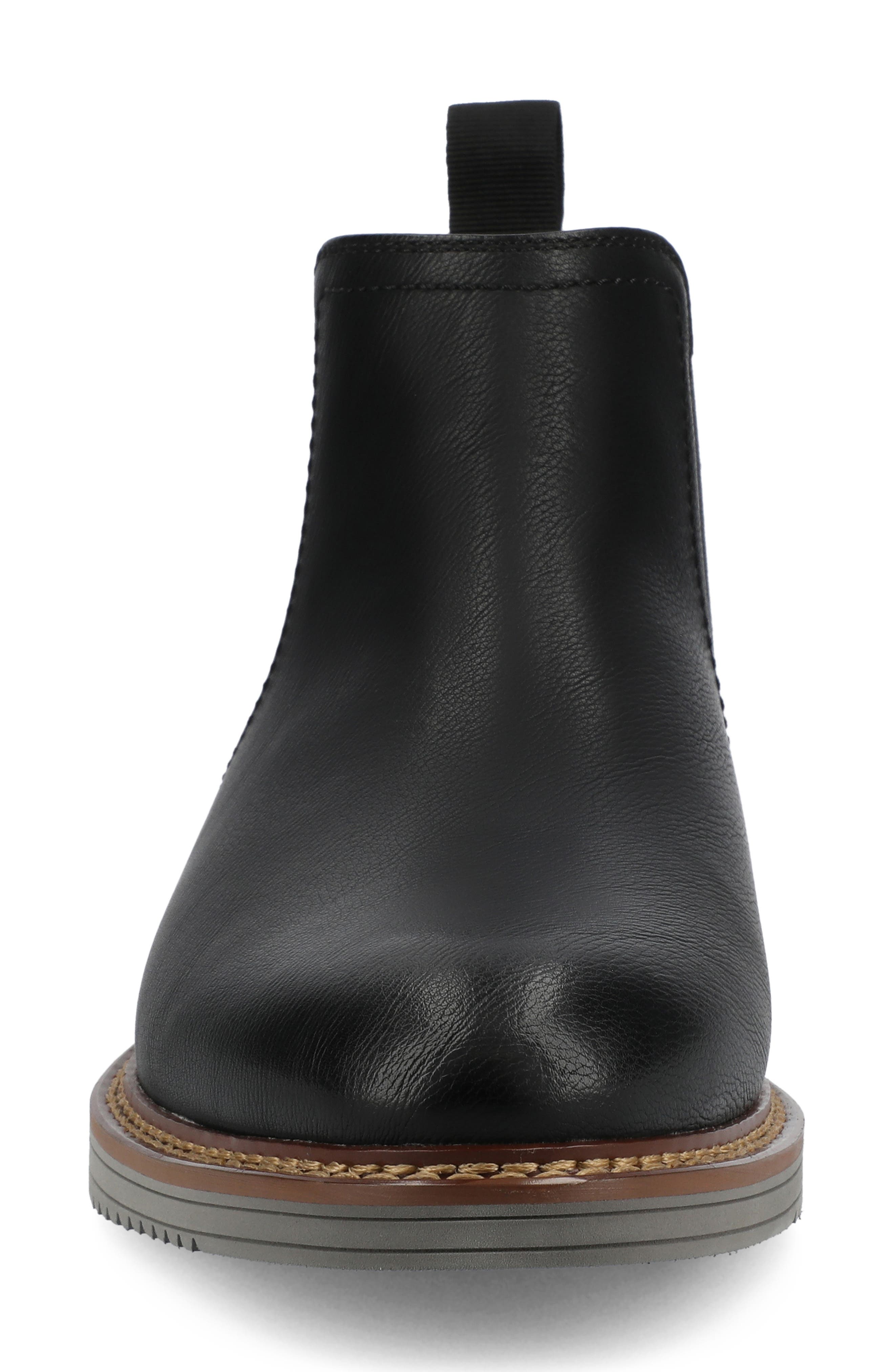 VANCE CO Slater Chelsea Boot, Alternate, color, Black