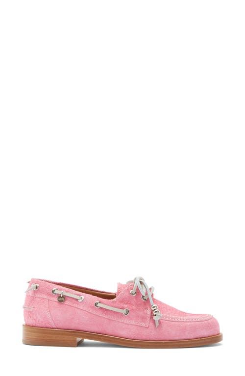 Labucq Nelson Boat Shoe In Animal Print