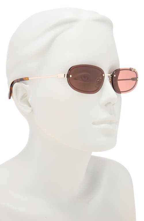 Off-white Miami 60mm Oval Sunglasses