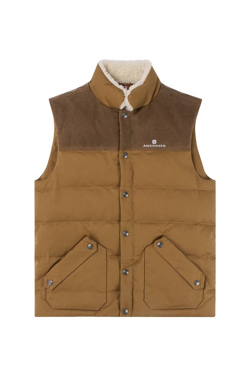 Amundsen Sports Huntsman Vest In Brown