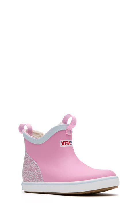 Trolling Ice Fleece Lined Waterproof Ankle Deck Boot (Toddler, Little Kid & Big Kid)