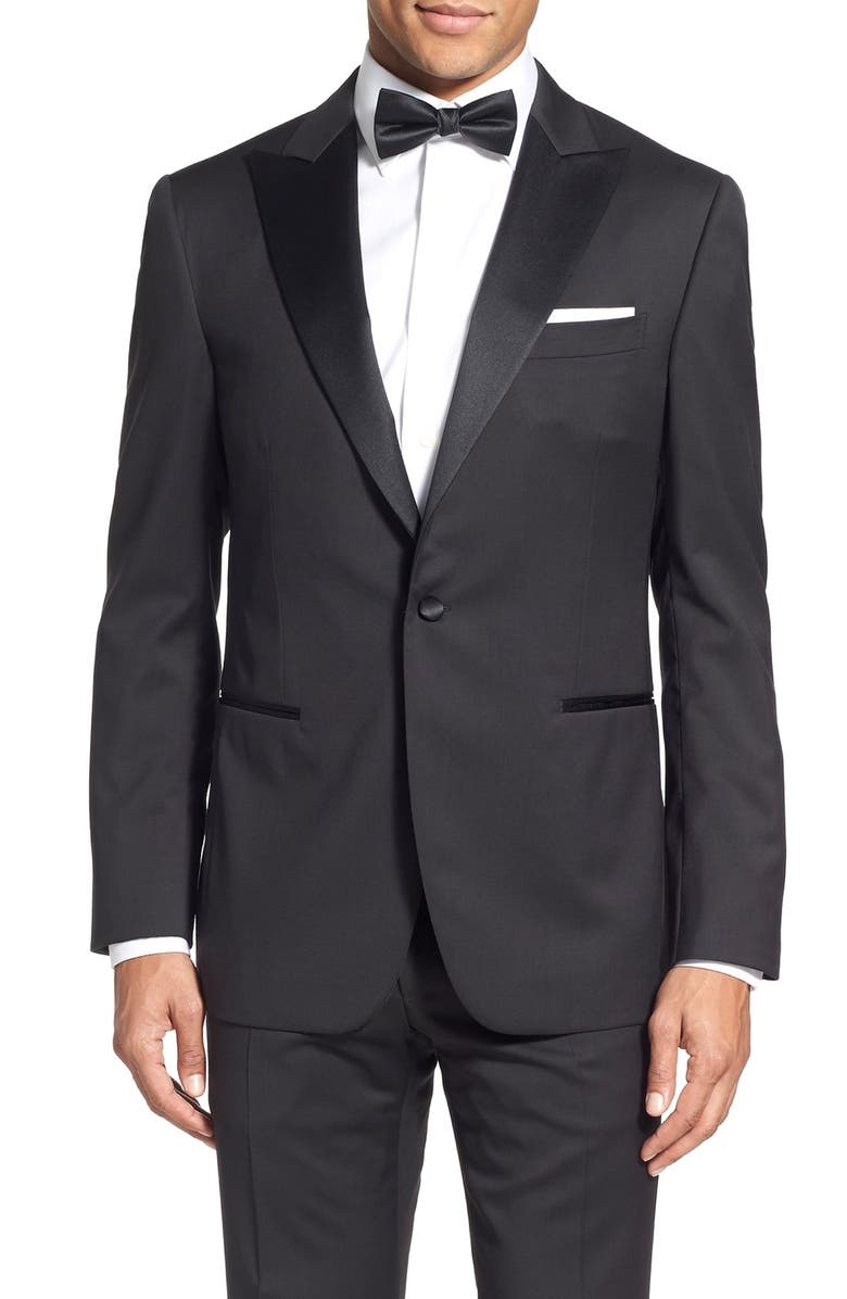 Pal Zileri Classic Fit Wool Tuxedo, Alternate, color, 