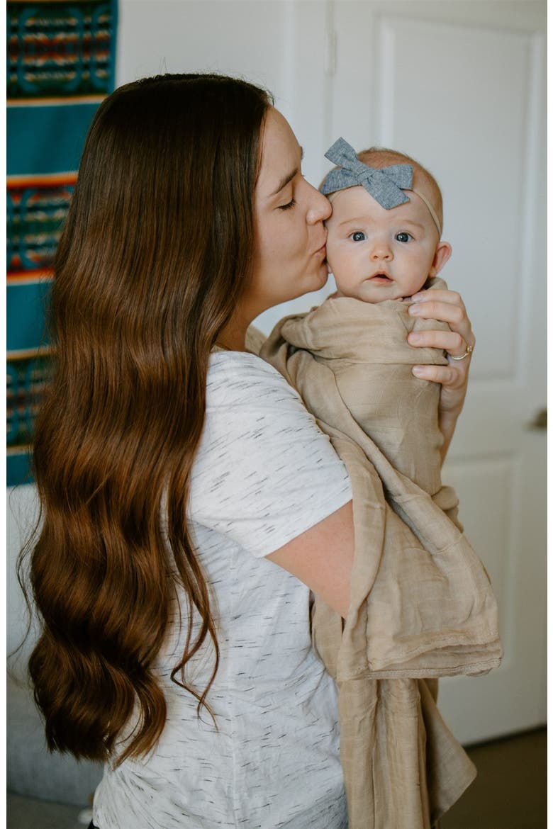 2-Pack Muslin Swaddle Blanket, Alternate, color, CARAMEL