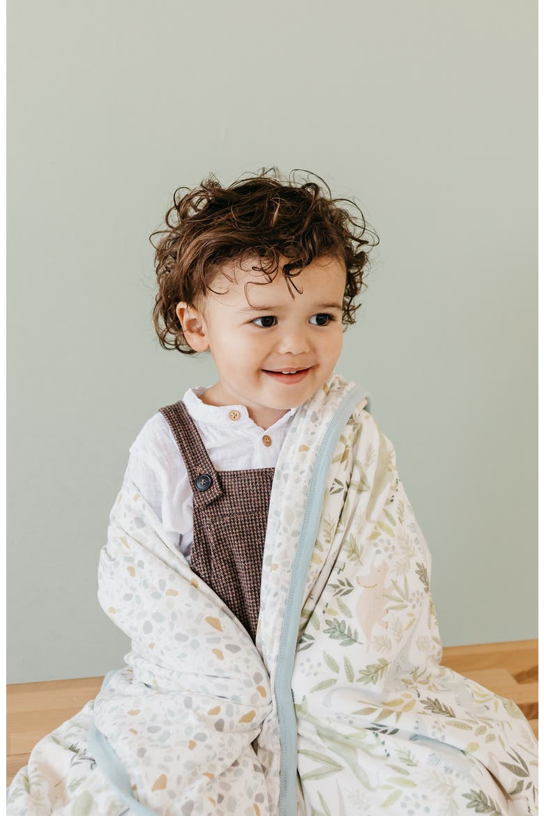 Reversible Print Swaddle Blanket, Alternate, color, REX