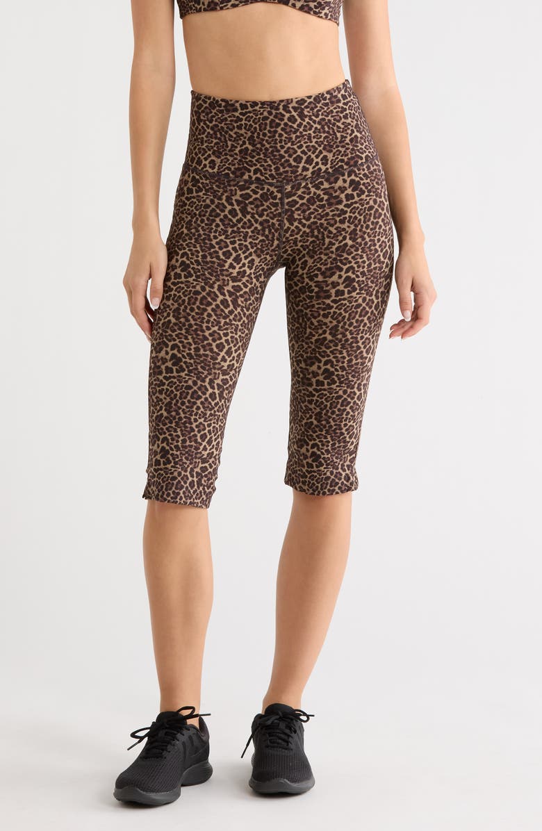 MPG Sculpt Capri Leggings, Main, color, New Leopard