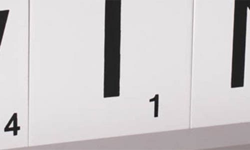 Bey-berk Wine Scrabble Design Sign In White Multi