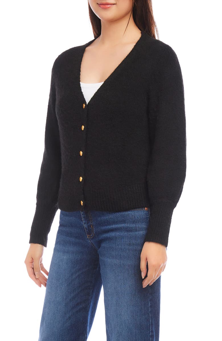 Karen Kane V-Neck Cardigan, Alternate, color, 