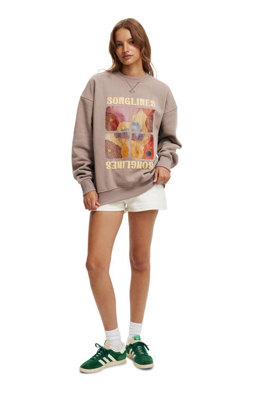 COTTON ON LICENSED GRAPHIC CREW SWEATSHIRT