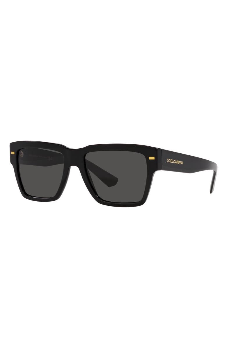 Dolce&Gabbana 55mm Square Sunglasses, Alternate, color, 