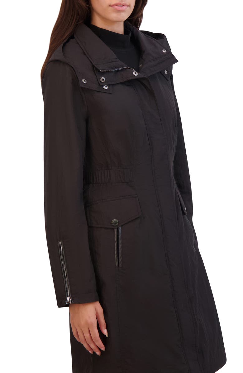 Kenneth Cole New York Water Resistant Hooded Jacket, Alternate, color, 