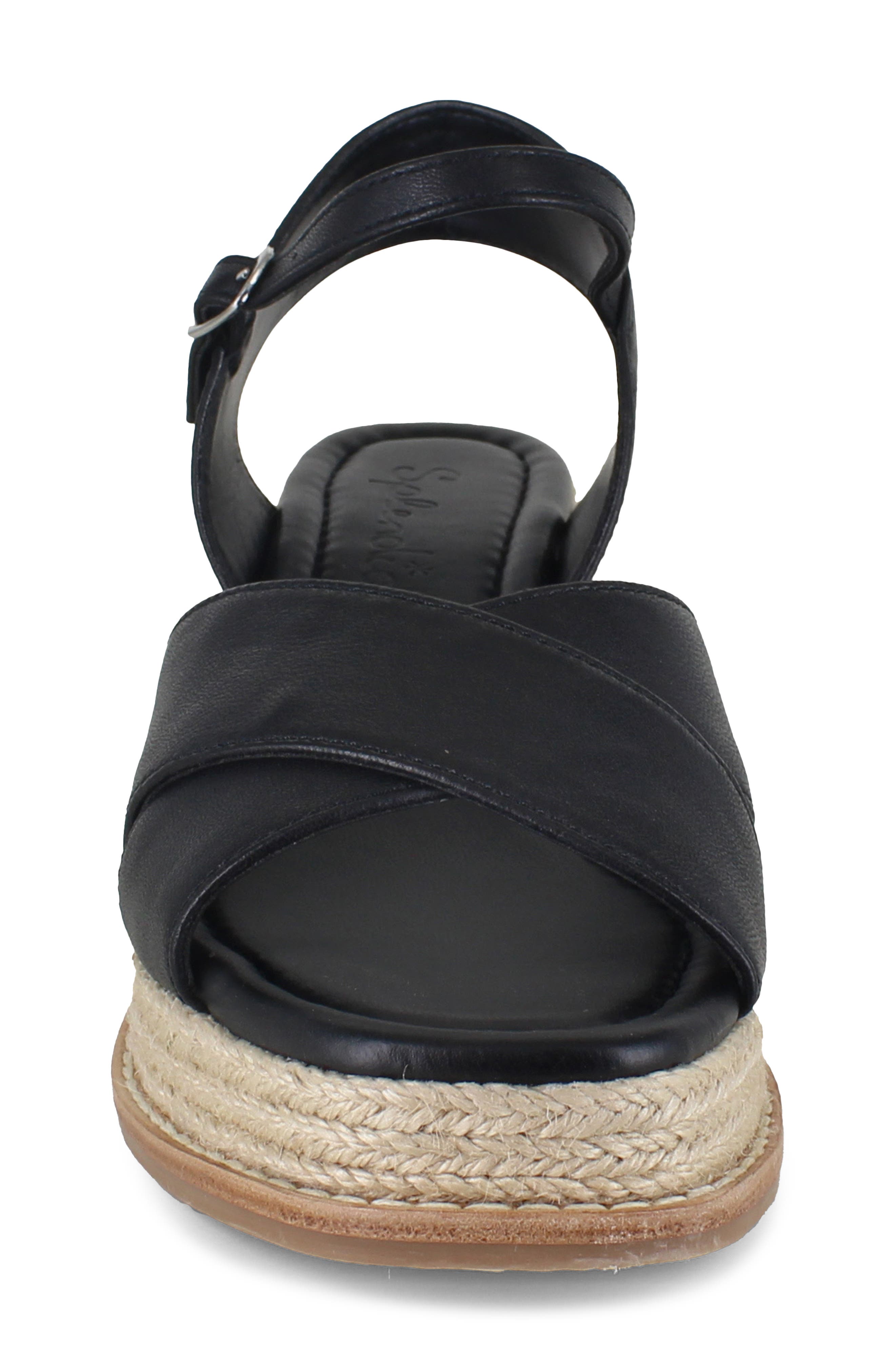 Splendid Danny Ankle Strap Espadrille Platform Wedge Sandal, Alternate, color, 
