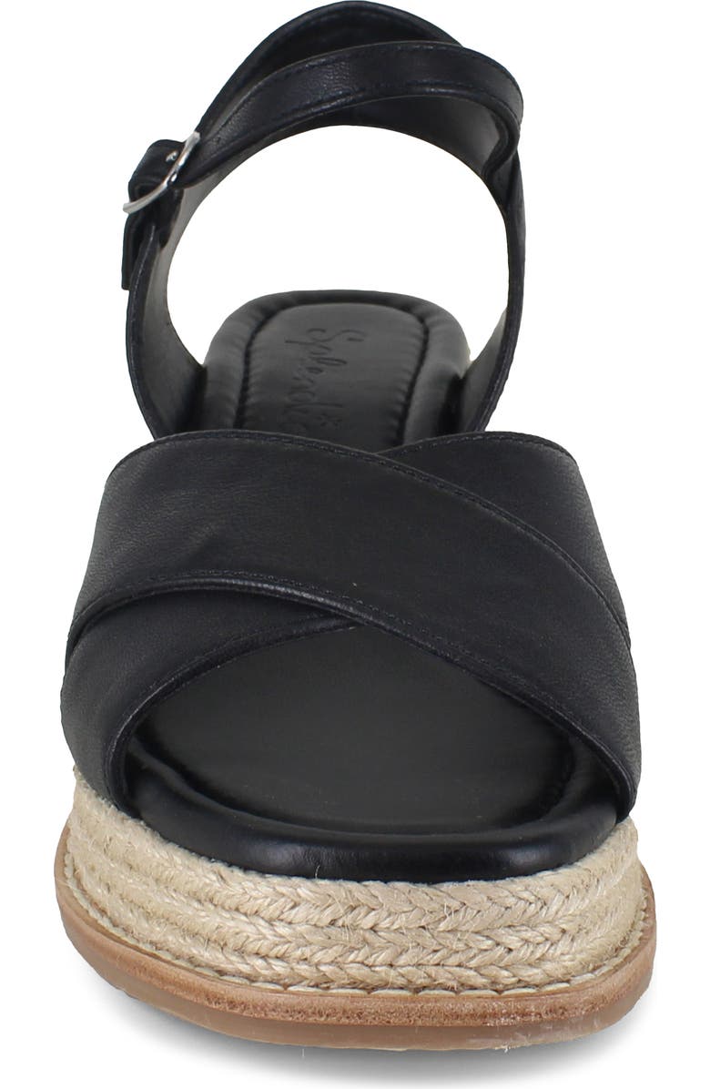 Splendid Danny Ankle Strap Espadrille Platform Wedge Sandal, Alternate, color,