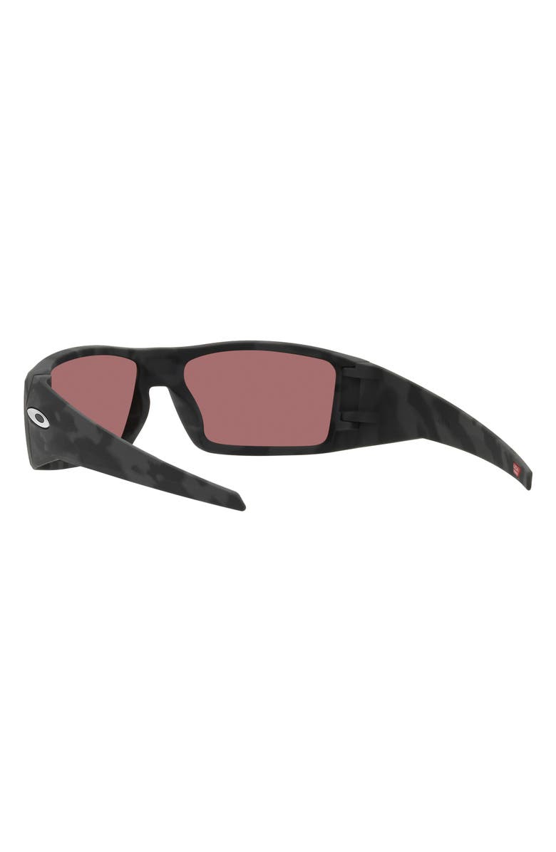 Oakley Heliostat 61mm Prizm<sup>™</sup> Polarized Rectangular Sunglasses, Alternate, color, Camo