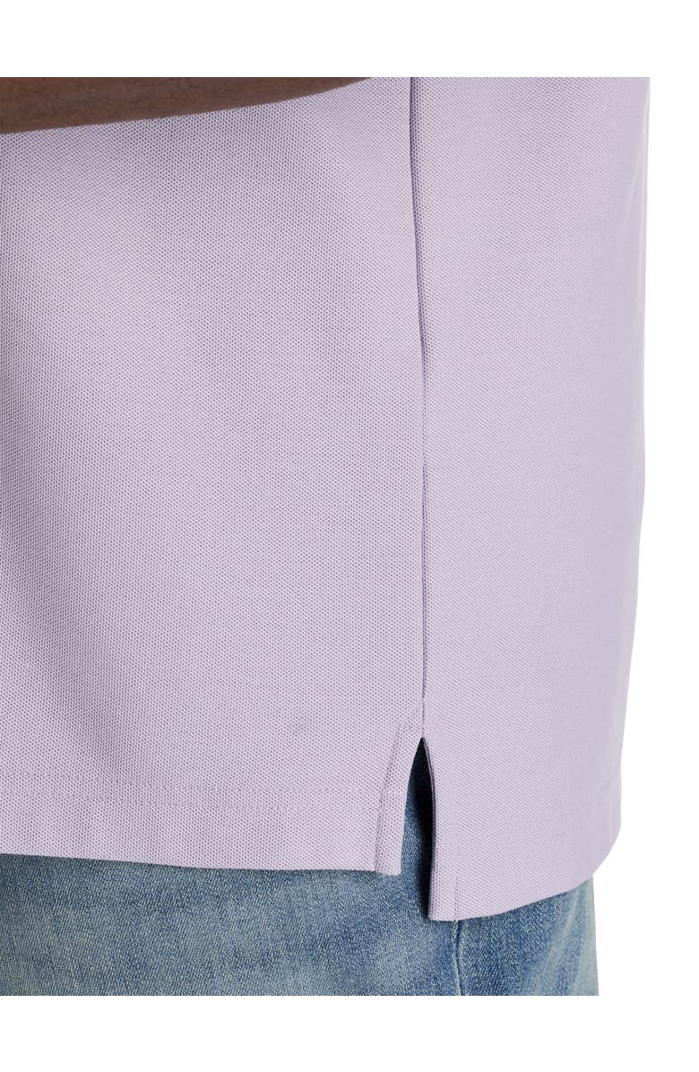 Psycho Bunny Big & Tall Piqué Polo Shirt, Alternate, color, Lavendar Grey