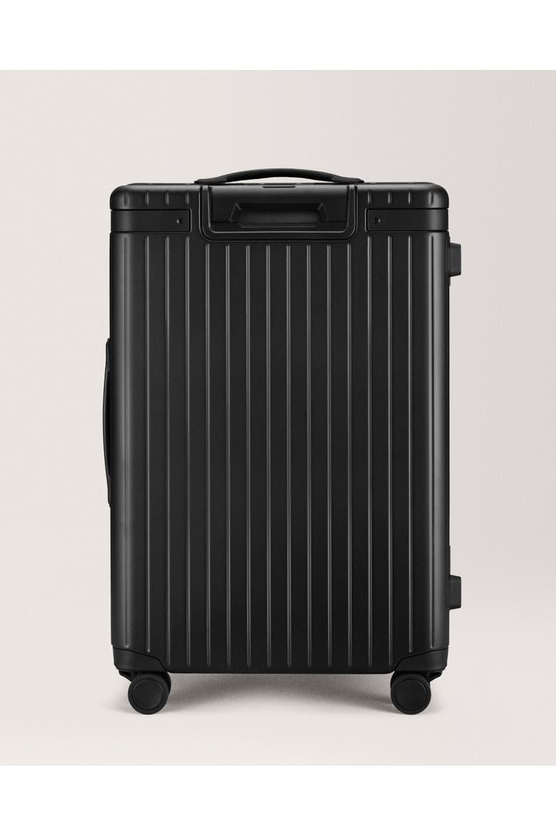 The Check-in Suitcase, Alternate, color, Black / Black